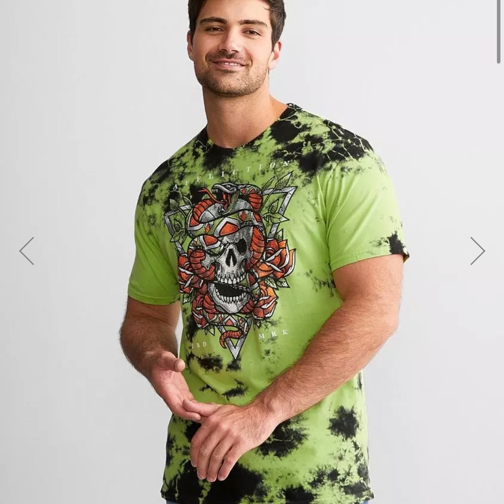 NWT AFFLICTION HIGHWAY RUMBLE T SHIRT SZ M